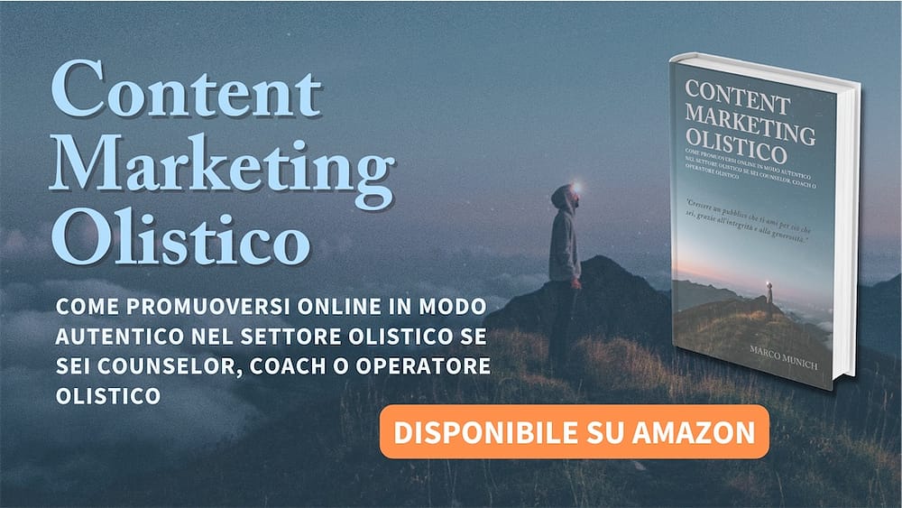 Libro - Content Marketing per il settore Olistico - Marco Munich